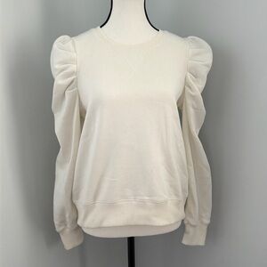 Rebecca Minkoff puff sleeve sweater size M